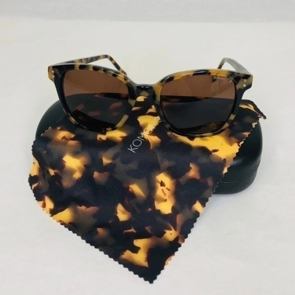Renee Tortoise Demi KOMONO Sunglasses (NEW)